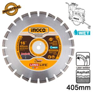 Διαμαντόδισκος Ασφάλτου Φ405x25.4x12mm (#DMD064053)