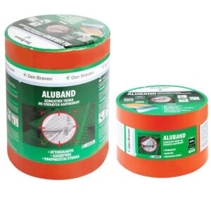 Den Braven Aluband Ασφαλτική Ταινία με Επικάλυψη Αλουμινίου Κεραμιδί 5cmx10m 200421