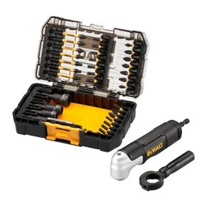 Dewalt Dt70782-qz Set Μύτες Γωνιακός Προσαρμογέας 33τμχ