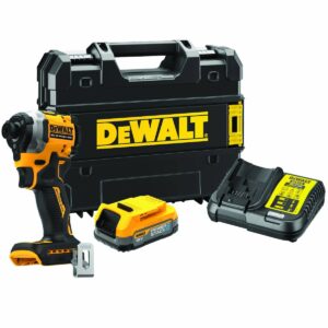Dewalt X Powerstack Κρουστικό Δραπανοκατσάβιδο Μπαταρίας Brushless 18V 2x1.7Ah
