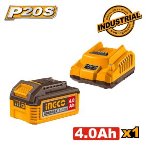 Μπαταρία 20V 4.0Ah Li-Ion + Φορτιστής 2Α Σετ (#FBCPK1012E)
