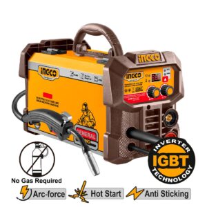 Ηλεκτροκόλληση Inverter 130Α Σύρματος Χωρίς Αέριο MIG/MMA (#FC13018)