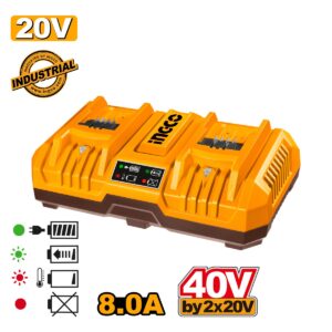 Ταχυφορτιστής 2 Θέσεων 2x20V 4A+4A (#FCLI2082)
