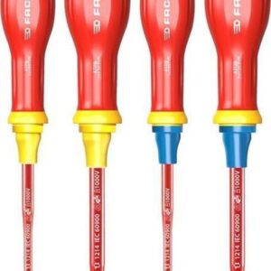 Facom Σετ 4 Κατσαβίδια Ηλεκτρολόγου VDE 1000V ATB.J4TVEPB