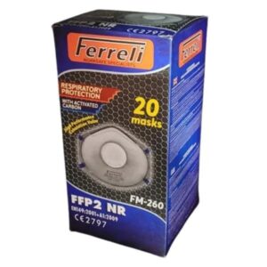 Ferreli Μάσκα Προστασίας FFP2 με Βαλβίδα FM250 1τμχ