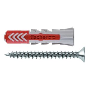 Fischer Duopower S με βίδα Ούπα Πλαστικό 5x25mm 50τμχ (#555105)