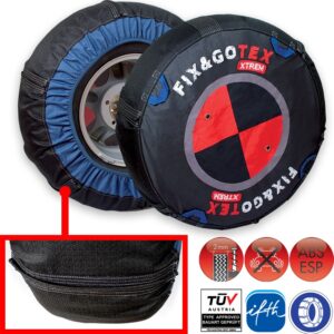 Fix&Go Tex Xtrem Q1 Αντιολισθητικές Χιονοκουβέρτες για Αυτοκίνητο 4x4 2τμχ 13993