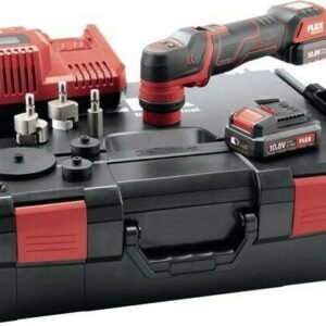 Flex PXE 80 10.8-EC/2.5 Set Έκκεντρος Αλοιφαδόρος 2x2.5Ah με Ρύθμιση Στροφών