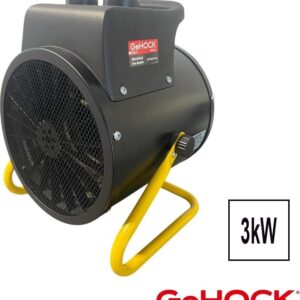 GeHock Βιομηχανικό Ηλεκτρικό Αερόθερμο 3kW EFH224504