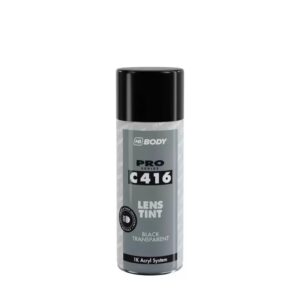 HB Body Lens Tint Σπρέι Βαφής για Αμάξωμα Αυτοκινήτου Μαύρο 400ml (#C416)