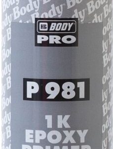 HB Body Pro P981 1K Epoxy Primer Σπρέι Αστάρι για Αμάξωμα Αυτοκινήτου Γκρι 400ml