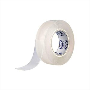 HPX Max Power Transparent Αυτοκόλλητη Ταινία Διπλής Όψης Διάφανη 19mmx5m (#190503122)
