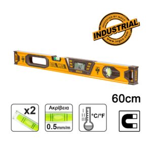Ψηφιακό Αλφάδι Μαγνητικό 60cm (#HSL08060D)