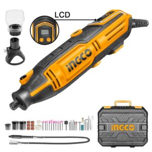 Ingco MG2008 Περιστροφικό Πολυεργαλείο 200W με Ρύθμιση Ταχύτητας