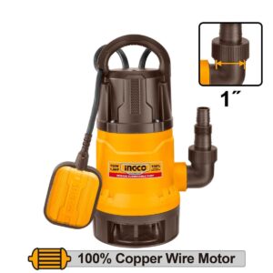 Ingco SPD7508 Μονοφασική Αντλία Ακαθάρτων / Λυμάτων 1hp