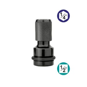 Ingco Αντάπτορας Αέρος με Υποδοχή 1/2'' / HEX και Έξοδο 1/2'' / 1/4'' / για Μύτη ABH60501