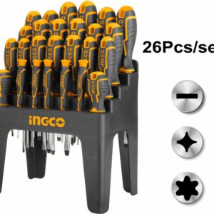 Ingco Σετ 26 Κατσαβίδια HKSD2628