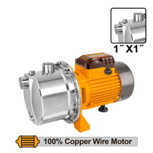 Αντλία INOX Αυτόματης Αναρρόφησης 750W (#JPS075082)