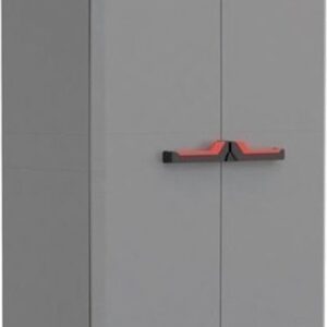 KETER-Δίφυλλη Ντουλάπα Stilo Utility Πλαστική Με Χώρισμα 68x39x173cm