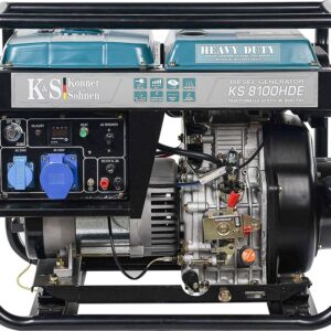 Könner & Söhnen 8100HDE Τριφασική Γεννήτρια Πετρελαίου με Μίζα και Μέγιστη Ισχύ 8kVA