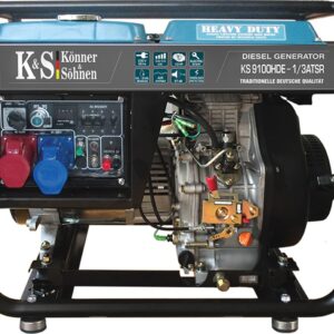 Konner & Sohnen 9100HDE-1/3 ATSR Τριφασική Γεννήτρια Πετρελαίου με Μέγιστη Ισχύ 9kVA