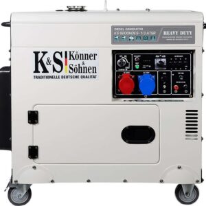 Konner & Sohnen 9200HDES-1/3 ATSR Τριφασική Αθόρυβη Γεννήτρια Πετρελαίου με Ρόδες και Μέγιστη Ισχύ 9kVA