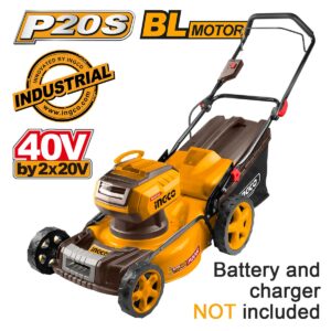 Μηχανή Γκαζόν Μπαταρίας 18"  2x20V Li-Ion SOLO (#LMLI20185)