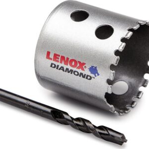 Lenox Ποτηροτρύπανο Διαμαντέ Διαμαντιού 10507828 με Διάμετρο 32mm για Πλακάκι