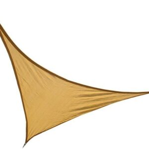 Lianos Τρίγωνο Πανί Σκίασης Κίτρινο 3.5m 140gr/m²