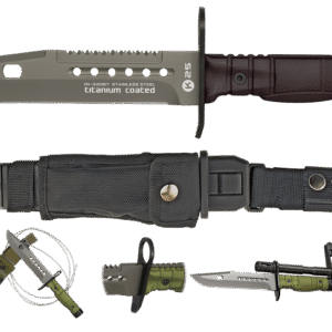 ΜΑΧΑΙΡΙ K25, BAYONET, Titanium Coated, 32067
