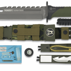 ΜΑΧΑΙΡΙ K25, Tactical Knife, THUNDER I - SERIE ENERGY, Πράσινο
