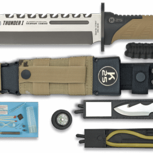 ΜΑΧΑΙΡΙ K25, Tactical Knife, THUNDER I - SERIE ENERGY, TAN