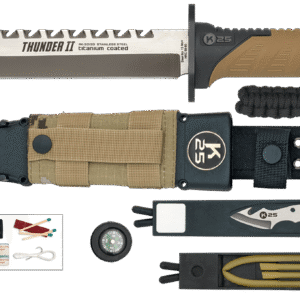 ΜΑΧΑΙΡΙ K25, Tactical Knife, THUNDER II, COYOTE, ENERGY, 32133