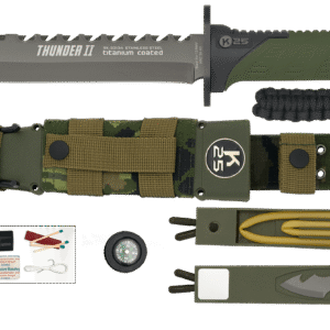 ΜΑΧΑΙΡΙ K25, Tactical Knife, THUNDER II, GREEN, ENERGY, 32134