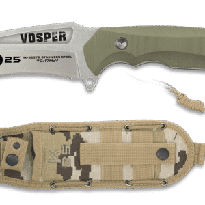 ΜΑΧΑΙΡΙ K25, Tactical Knife, VOSPER coyote 13 cm