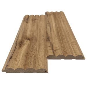 MDF Panel με 3D Πηχάκια 808090 Wave ST 16/119/2750mm Pecan.