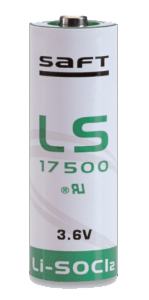 ΜΠΑΤΑΡΙΑ ΛΙΘΙΟΥ SAFT 3.6v, LS17500,size A,3600mAh