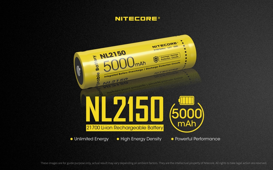 ΜΠΑΤΑΡΙΑ NITECORE 21700 / 5000mAh (τιμή τεμαχίου) - Image 2