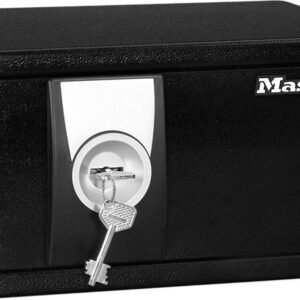 Master Lock X031ML Χρηματοκιβώτιο με Κλειδί, Ξενοδοχείου Διαστάσεων Μ29xΠ26.4xΥ16.7cm με Βάρος 4.4kg