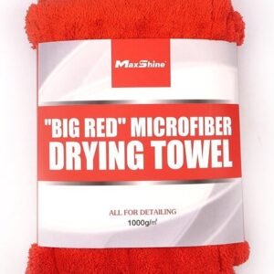 Maxshine Big Red Πανί Μικροϊνών Στεγνώματος για Αμάξωμα 1000GSM 50x70cm (#505-1085070R)