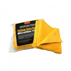 Maxshine Πανί Μικροϊνών Καθαρισμού Αυτοκινήτου 380GSM 40x60cm Κίτρινο 505-1240605Y