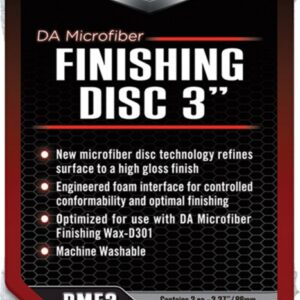 Meguiar's DA Finishing Disc Πανιά Μικροϊνών Γυαλίσματος για Αμάξωμα 3" 86mm (#DMF3) 2Τεμ.