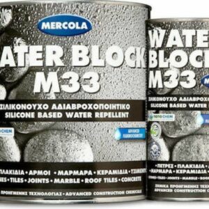 Mercola Water Block M33 Σιλικονούχο Αδιαβροχοποιητικό 1lt