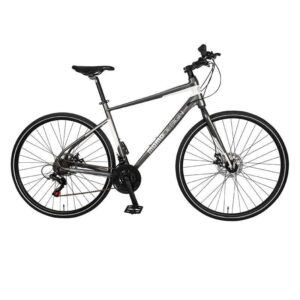 MomoDesign 28" Γκρι Ποδήλατο Δρόμου με Ταχύτητες και Μηχανικά Δισκόφρενα
