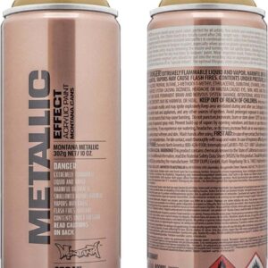 Montana Cans Metallic Ακρυλικό Σπρέι Βαφής Χρυσό με Μεταλλικό Εφέ (EMC1050) 400ml