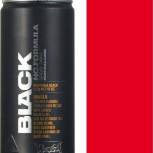 Montana Cans Σπρέι Βαφής BLK με Ματ Εφέ Code Red (BLK2093) 400ml