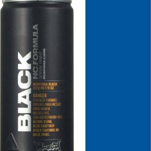 Montana Cans Σπρέι Βαφής BLK με Ματ Εφέ Power Blue (P5000) 400ml