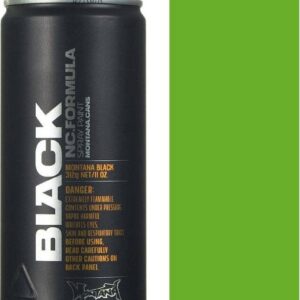 Montana Cans Σπρέι Βαφής BLK με Ματ Εφέ Power Green (P6000) 400ml