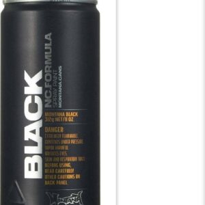 Montana Cans Σπρέι Βαφής BLK με Ματ Εφέ Snow White (BLK9100) 400ml