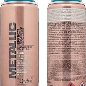 Montana Cans Σπρέι Βαφής Metallic Ακρυλικό με Μεταλλικό Εφέ Caribbean (EMC6250) 400ml